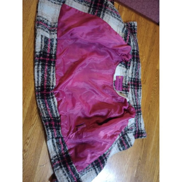 DX-Girls vintage wool blend jacket coat large button size m5-6 - Picture 4 of 15